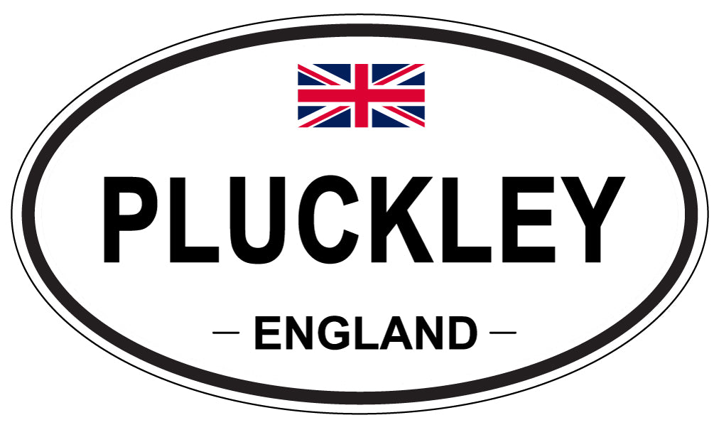 PLUCKLEY, England - Oval Magnet