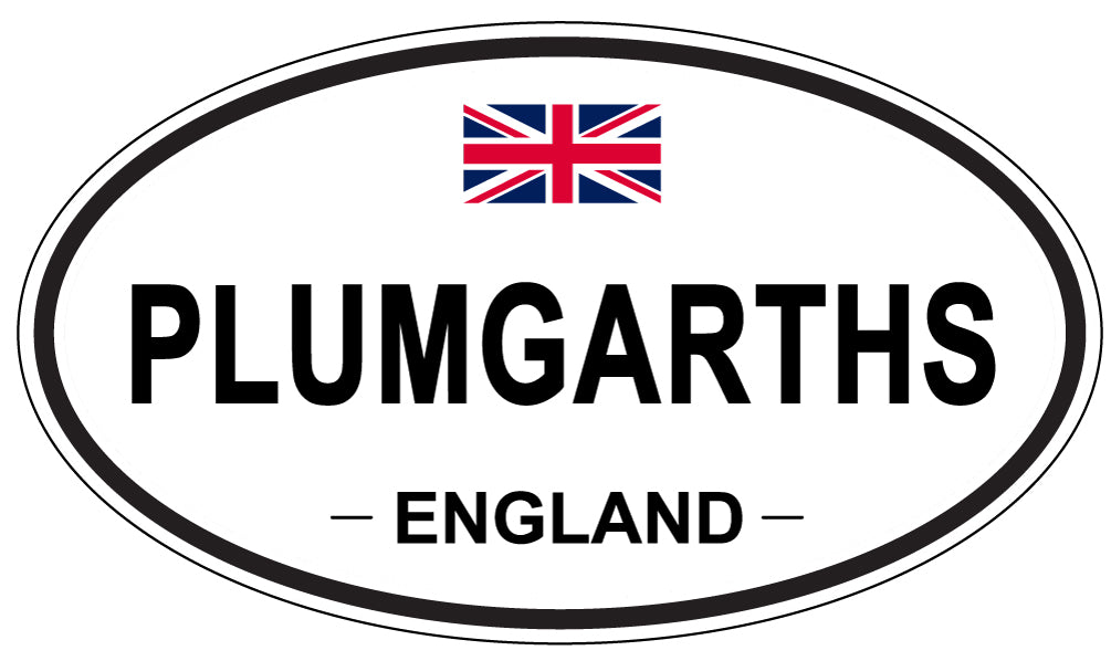 PLUMGARTHS, England - Oval Magnet