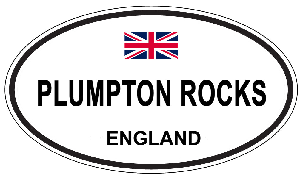PLUMPTON ROCKS, England - Oval Magnet