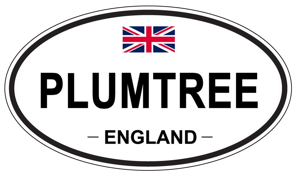 PLUMTREE, England - Oval Magnet