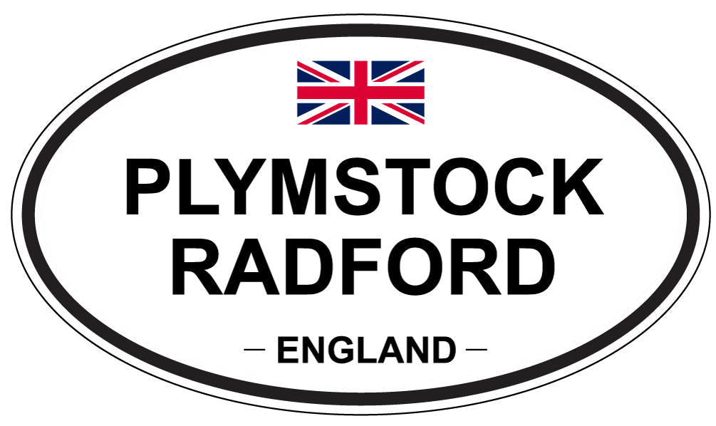 PLYMSTOCK RADFORD, England - Oval Magnet