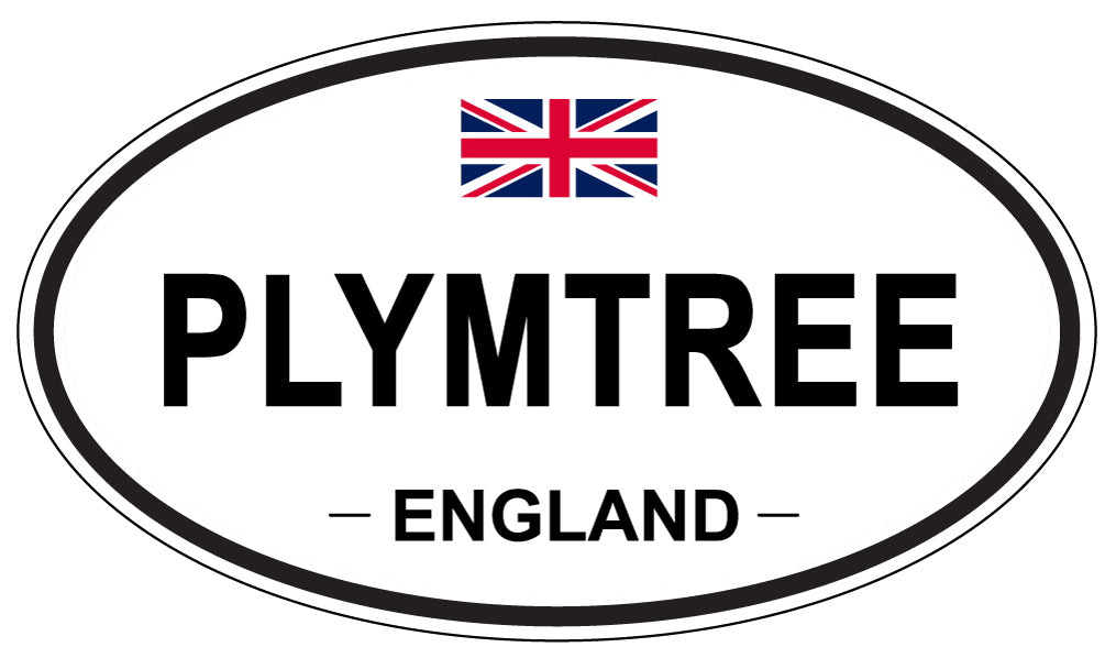 PLYMTREE, England - Oval Magnet