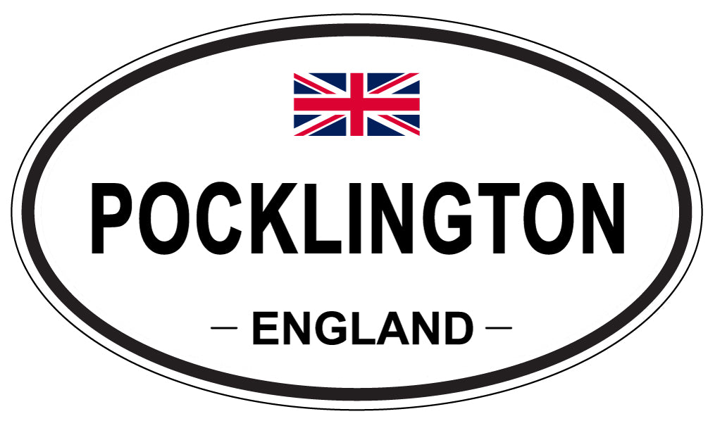 POCKLINGTON, England - Oval Magnet