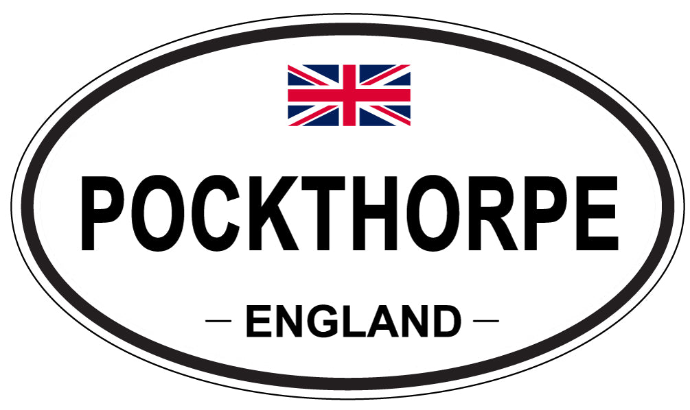 POCKTHORPE, England - Oval Magnet