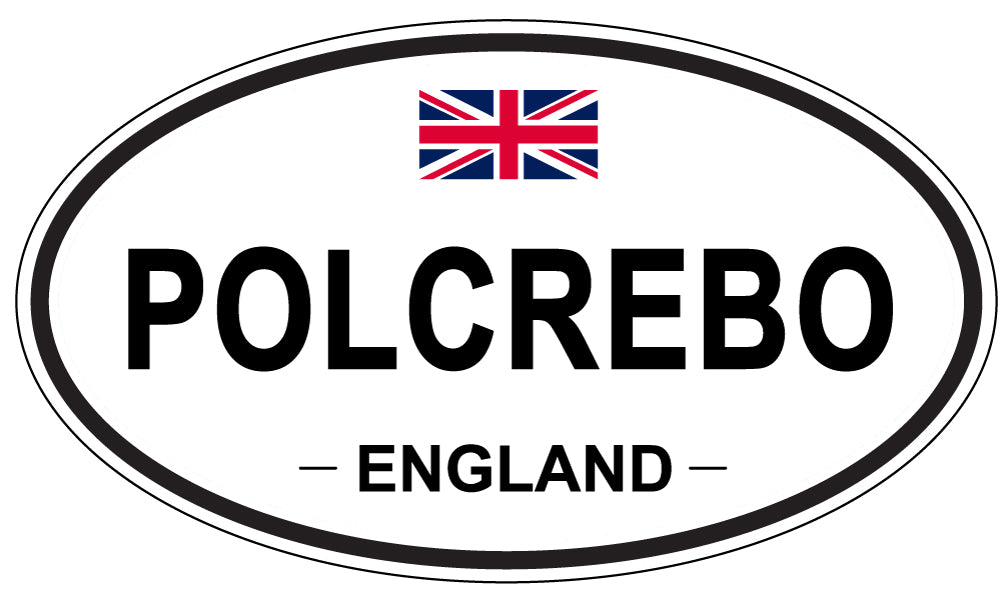 POLCREBO, England - Oval Magnet