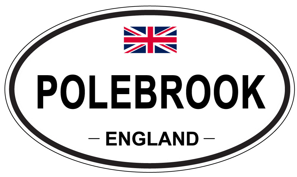 POLEBROOK, England - Oval Magnet