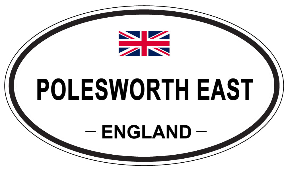 POLESWORTH EAST, England - Oval Magnet
