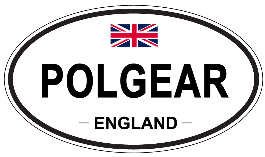 POLGEAR, England - Oval Magnet