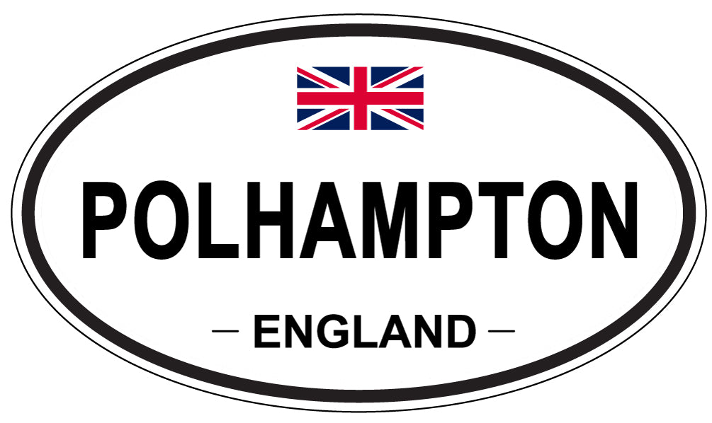 POLHAMPTON, England - Oval Magnet