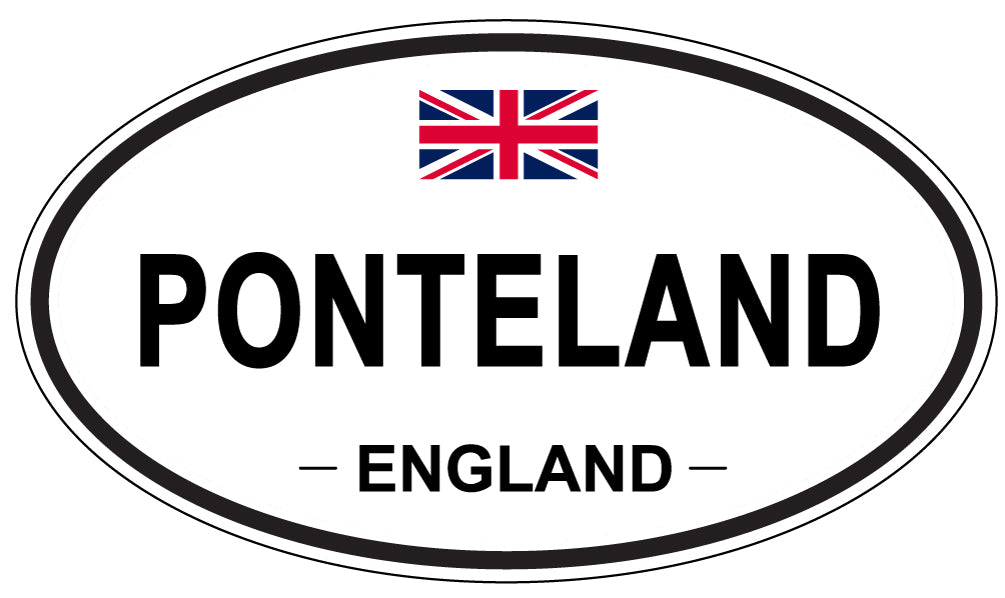 PONTELAND, England - Oval Magnet