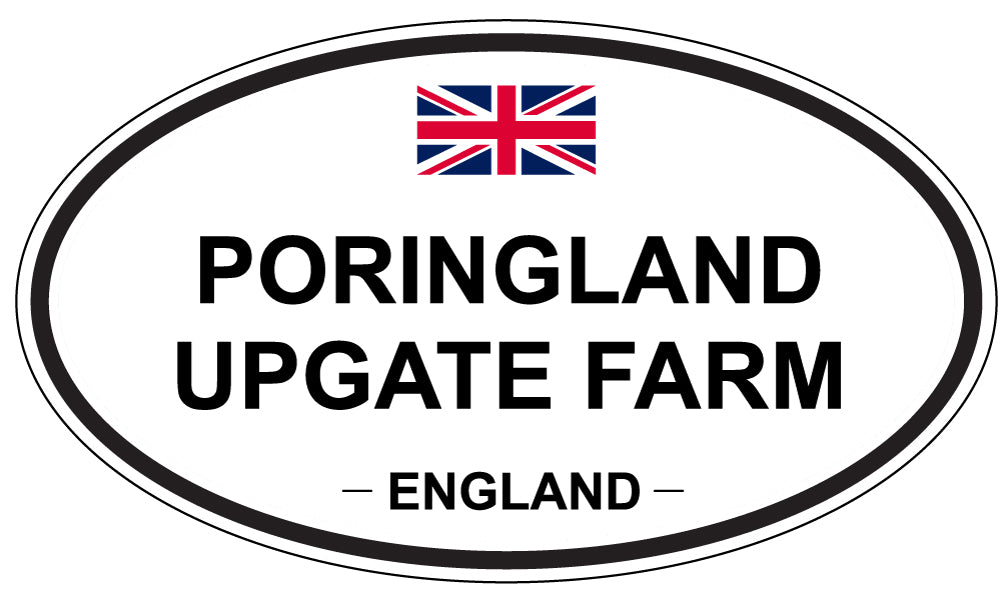 PORINGLAND UPGATE FARM, England - Oval Magnet