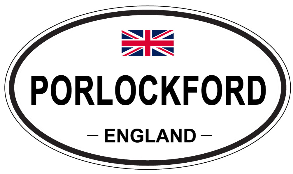 PORLOCKFORD, England - Oval Magnet