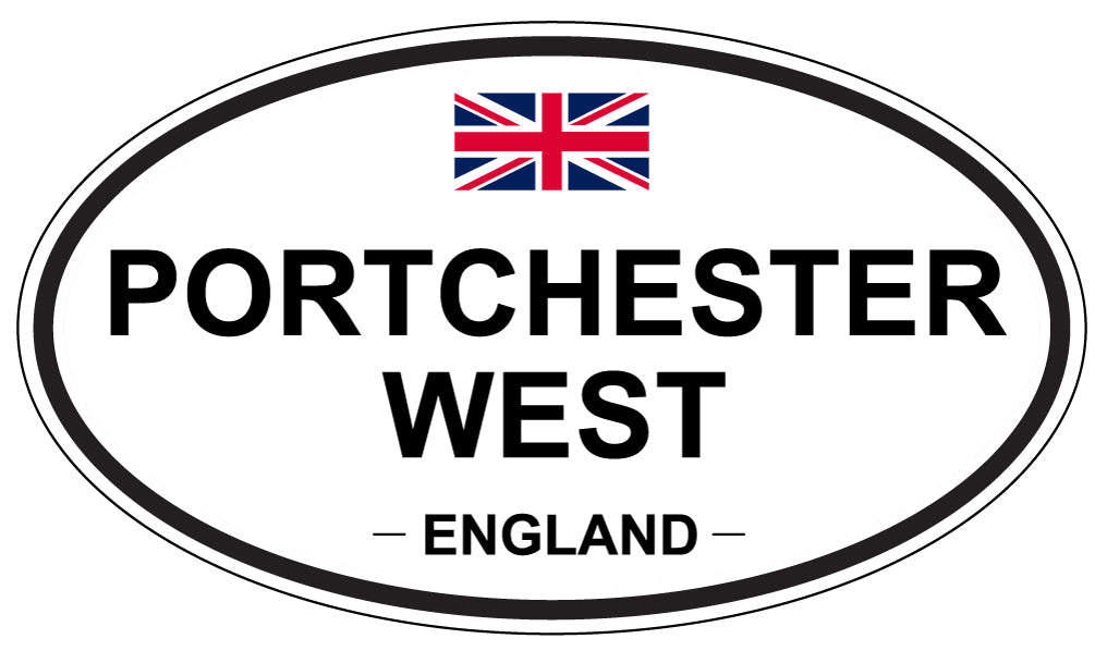 PORTCHESTER WEST, England - Oval Magnet
