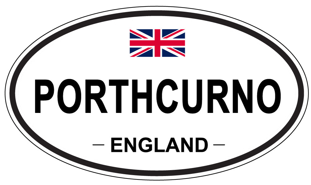 PORTHCURNO, England - Oval Magnet