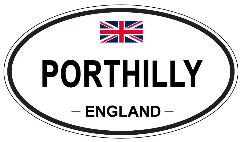 PORTHILLY, England - Oval Magnet
