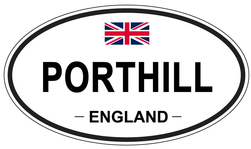 PORTHILL, England - Oval Magnet