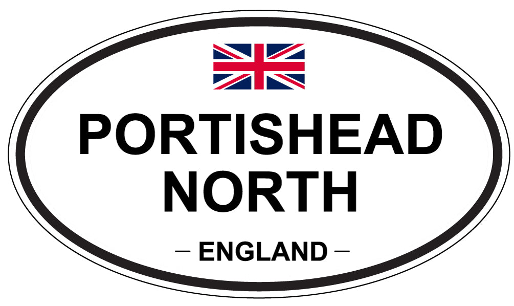 PORTISHEAD NORTH, England - Oval Magnet
