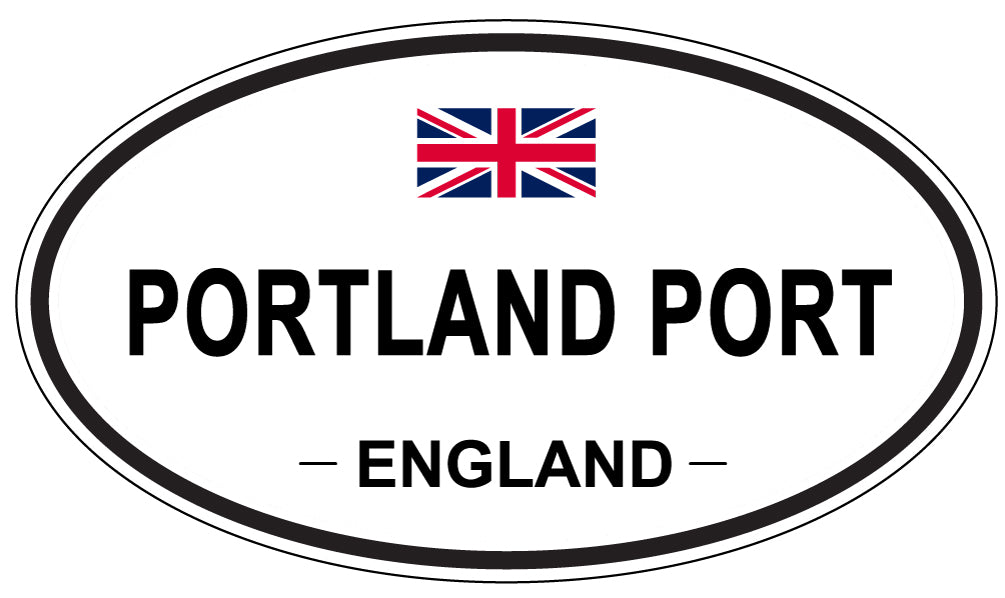 PORTLAND PORT, England - Oval Magnet