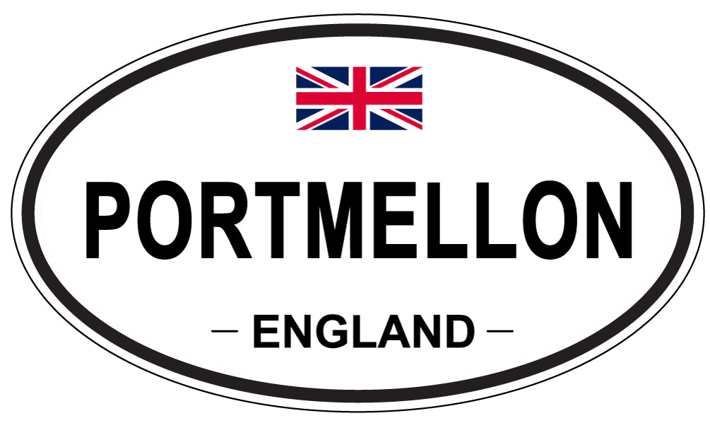 PORTMELLON, England - Oval Magnet