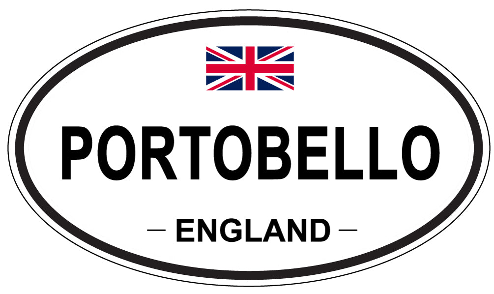 PORTOBELLO, England - Oval Magnet
