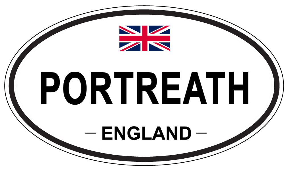 PORTREATH, England - Oval Magnet