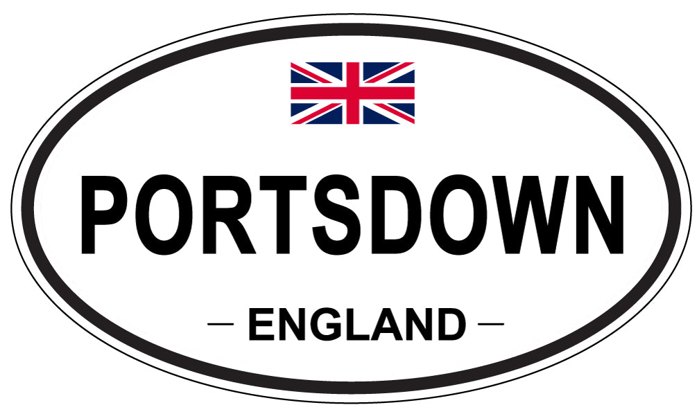 PORTSDOWN, England - Oval Magnet