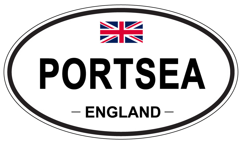 PORTSEA, England - Oval Magnet