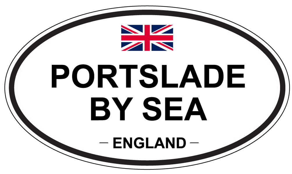 PORTSLADE BY SEA, England - Oval Magnet