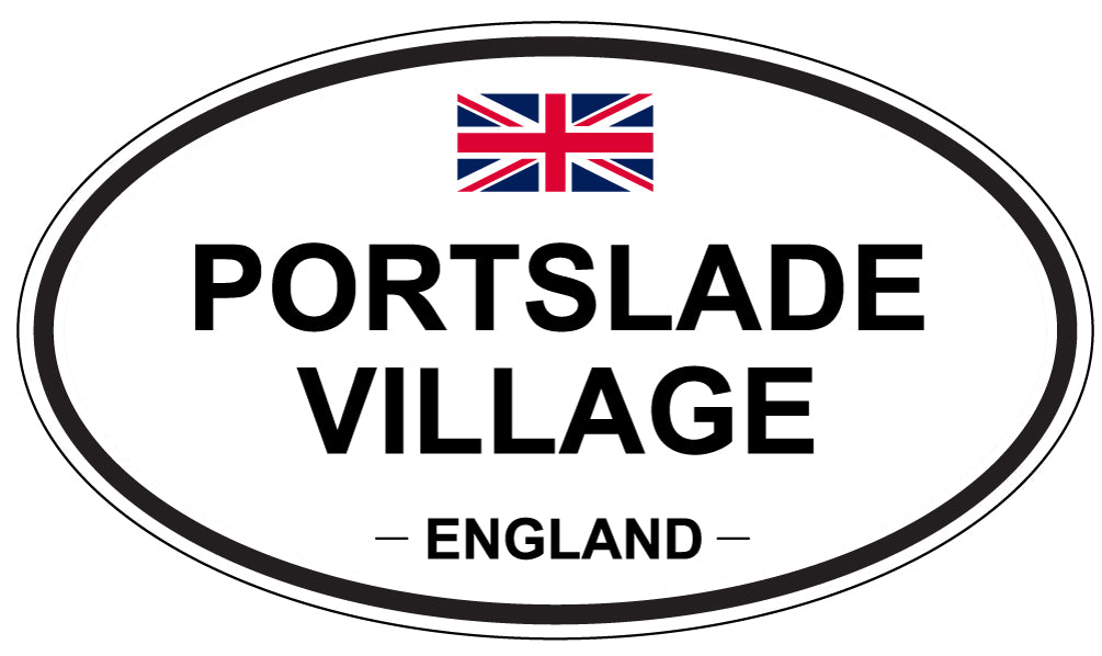 PORTSLADE VILLAGE, England - Oval Magnet