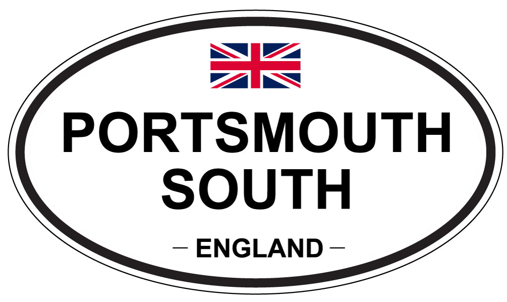 PORTSMOUTH SOUTH, England - Oval Magnet