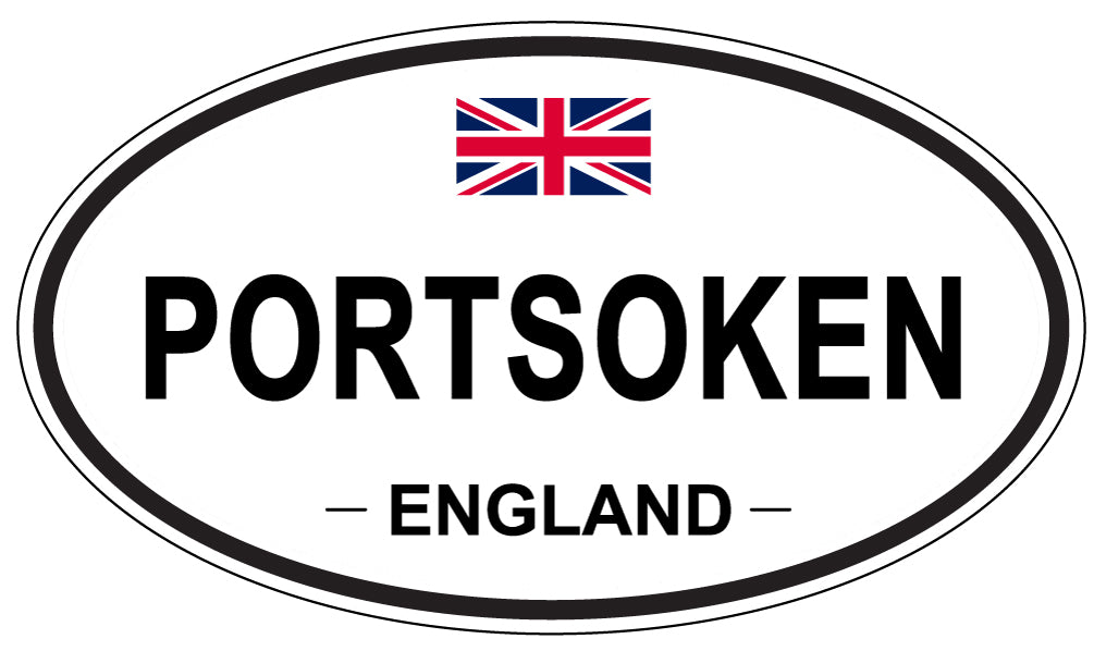 PORTSOKEN, England - Oval Magnet