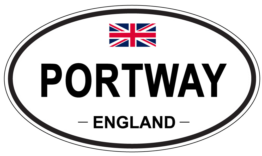 PORTWAY, England - Oval Magnet