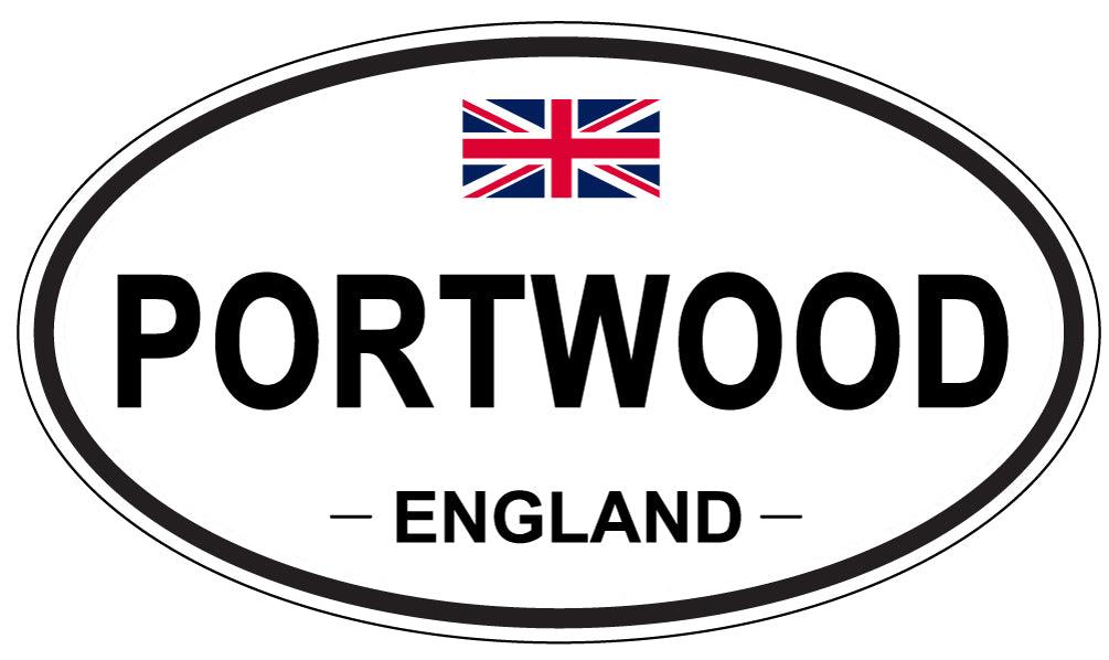 PORTWOOD, England - Oval Magnet