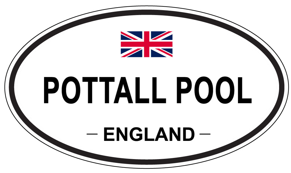 POTTALL POOL, England - Oval Magnet