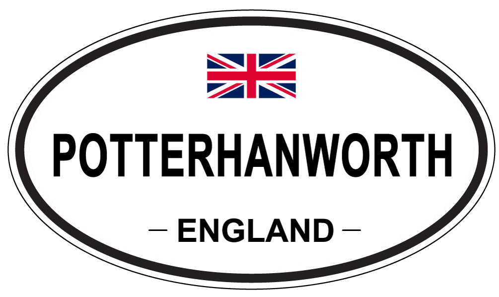 POTTERHANWORTH, England - Oval Magnet