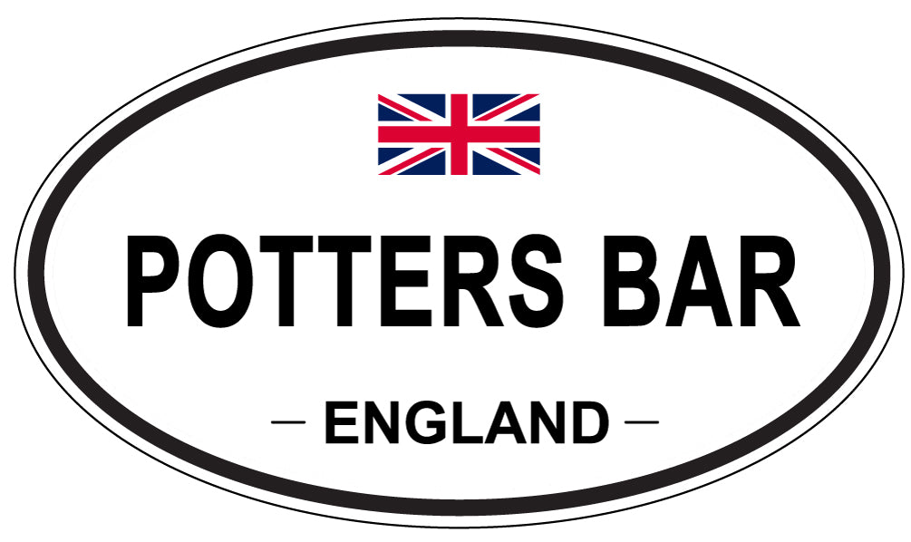 POTTERS BAR, England - Oval Magnet