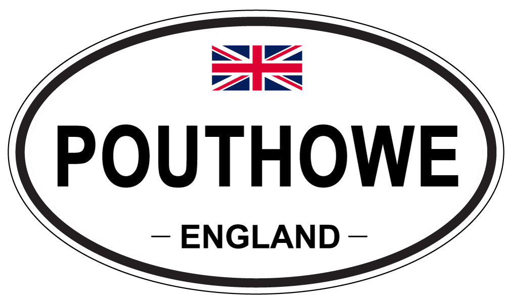 POUTHOWE, England - Oval Magnet