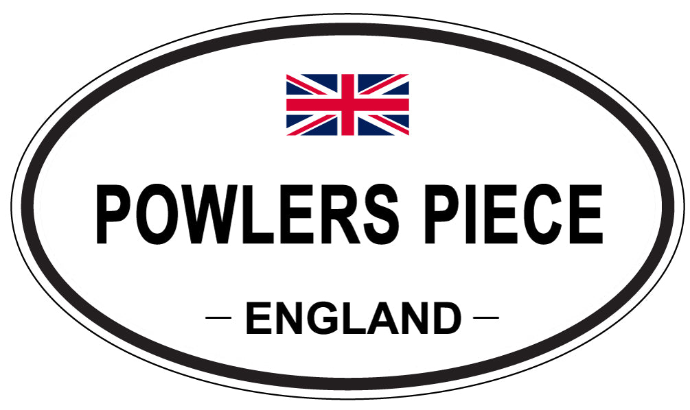 POWLERS PIECE, England - Oval Magnet
