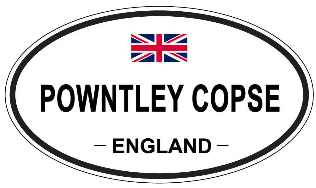 POWNTLEY COPSE, England - Oval Magnet