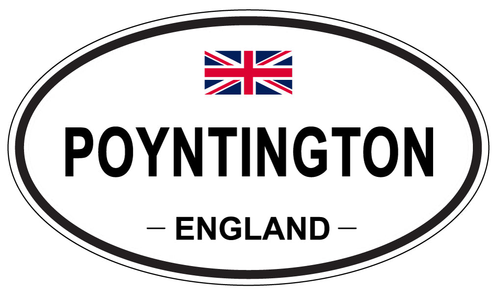 POYNTINGTON, England - Oval Magnet