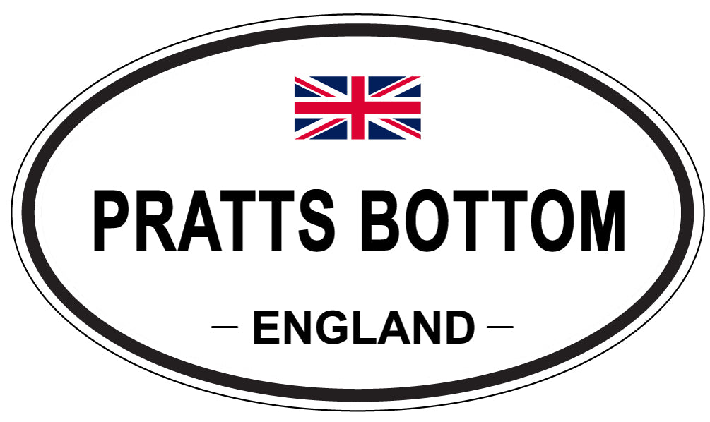 PRATTS BOTTOM, England - Oval Magnet