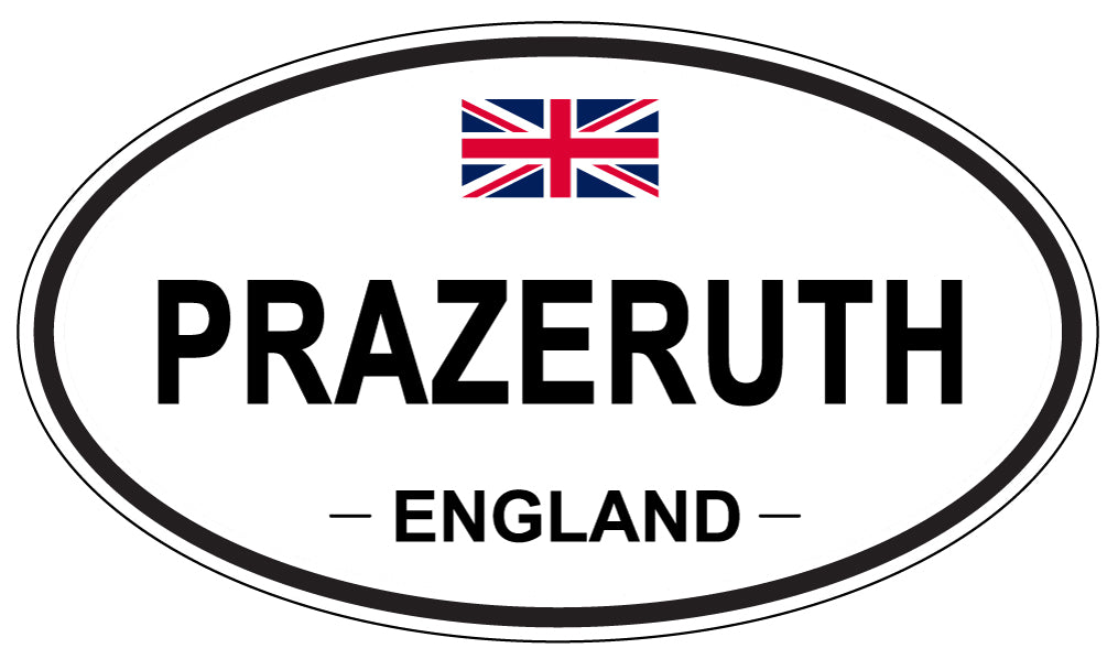 PRAZERUTH, England - Oval Magnet