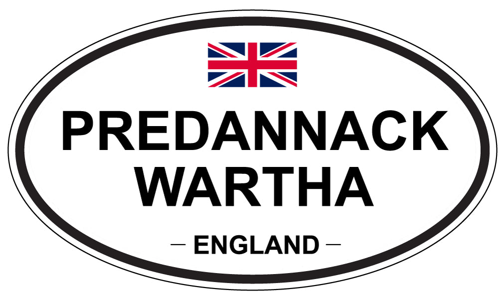 PREDANNACK WARTHA, England - Oval Magnet
