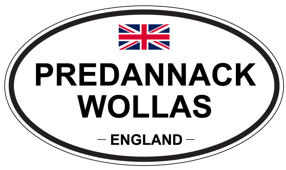 PREDANNACK WOLLAS, England - Oval Magnet