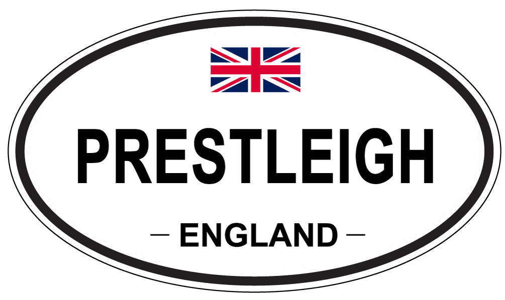 PRESTLEIGH, England - Oval Magnet