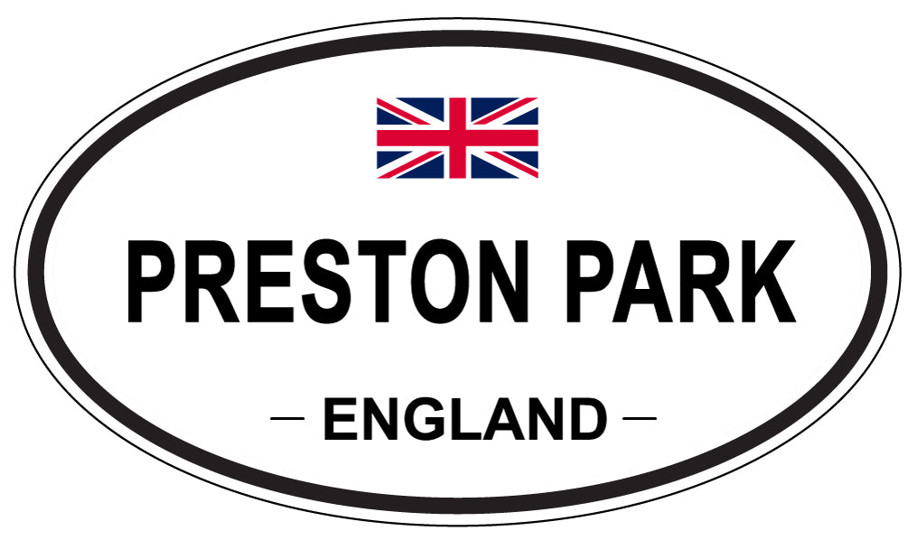 PRESTON PARK, England - Oval Magnet