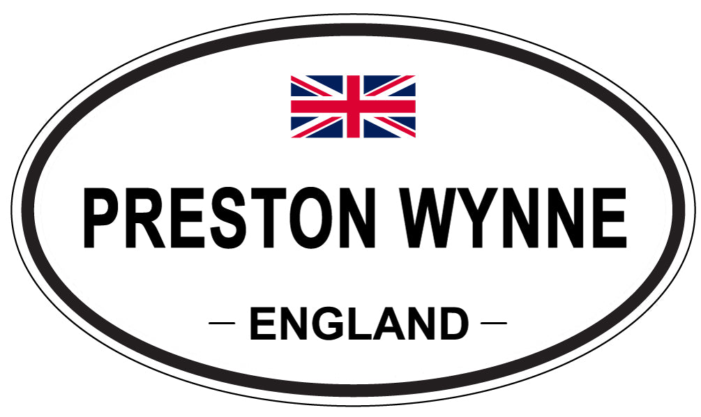 PRESTON WYNNE, England - Oval Magnet