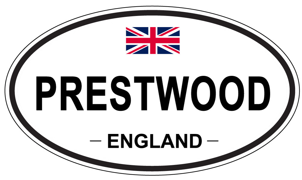 PRESTWOOD, England - Oval Magnet