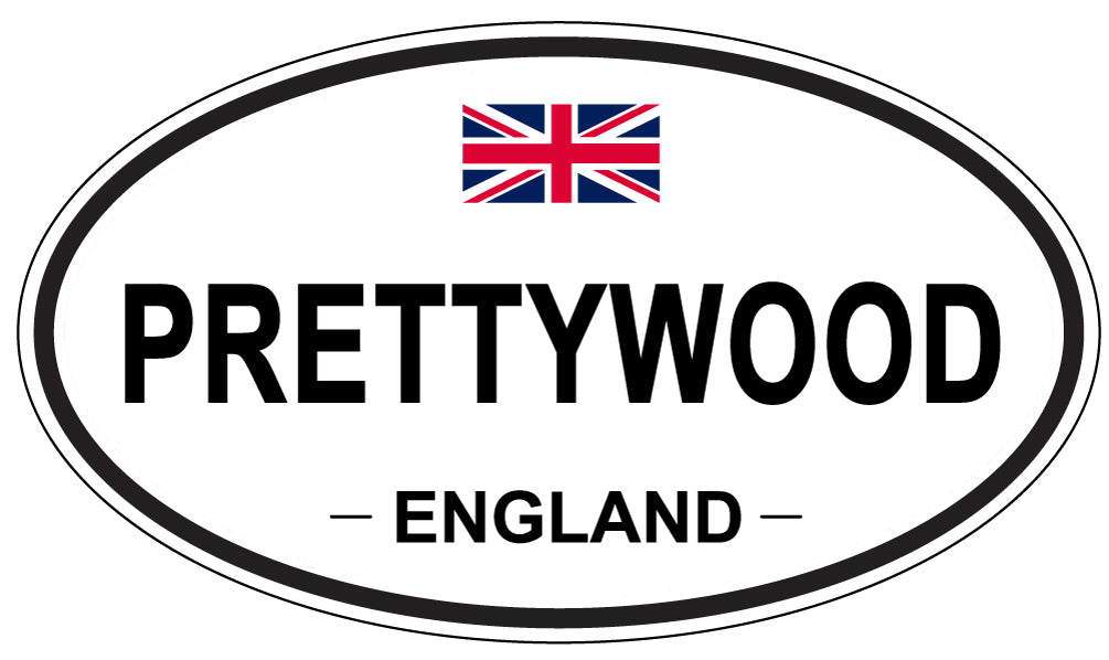 PRETTYWOOD, England - Oval Magnet