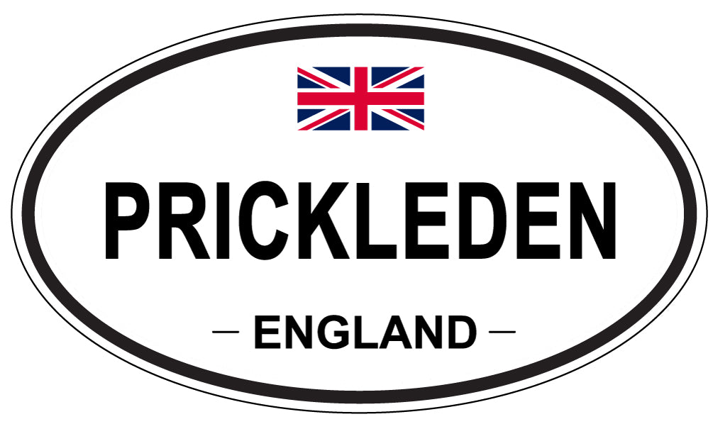 PRICKLEDEN, England - Oval Magnet